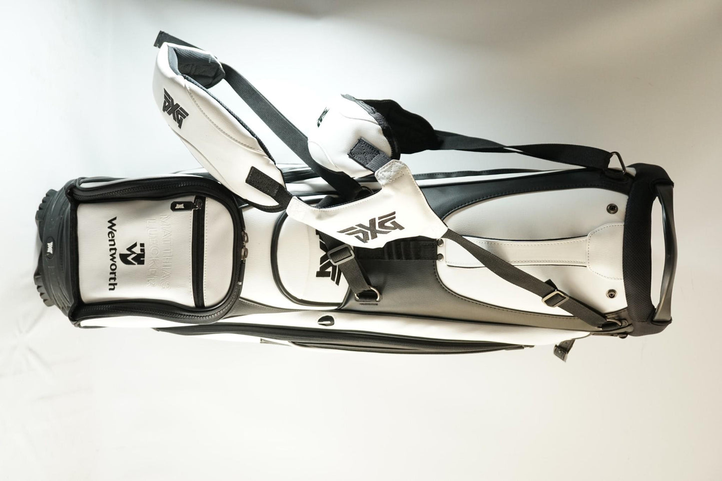 PXG Professional Model Wentworth Stand Bag / White and Black