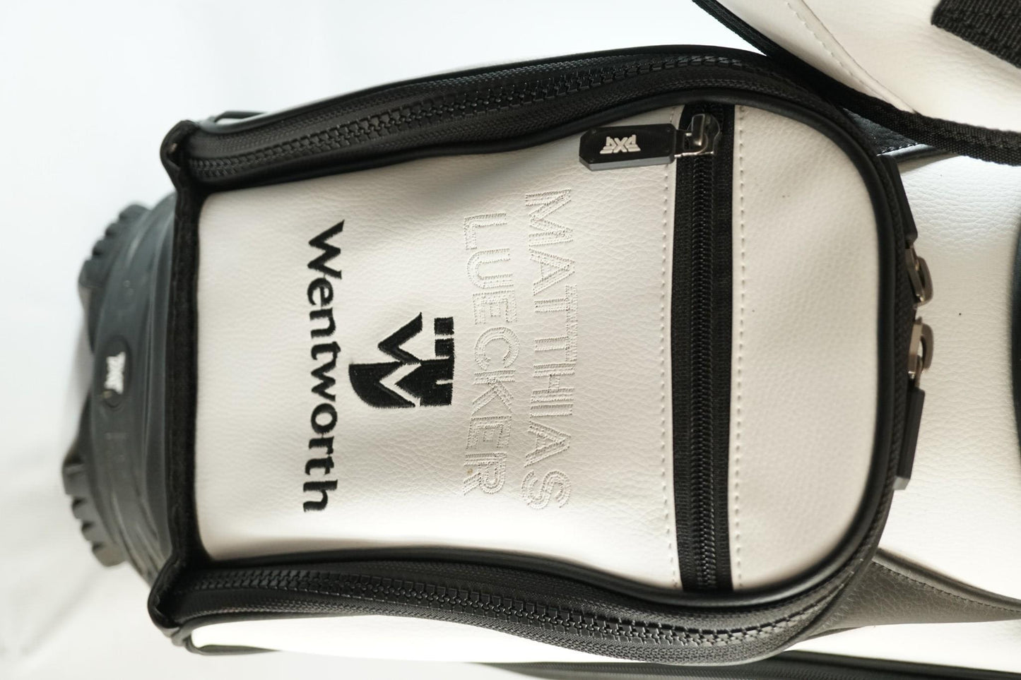 PXG Professional Model Wentworth Stand Bag / White and Black