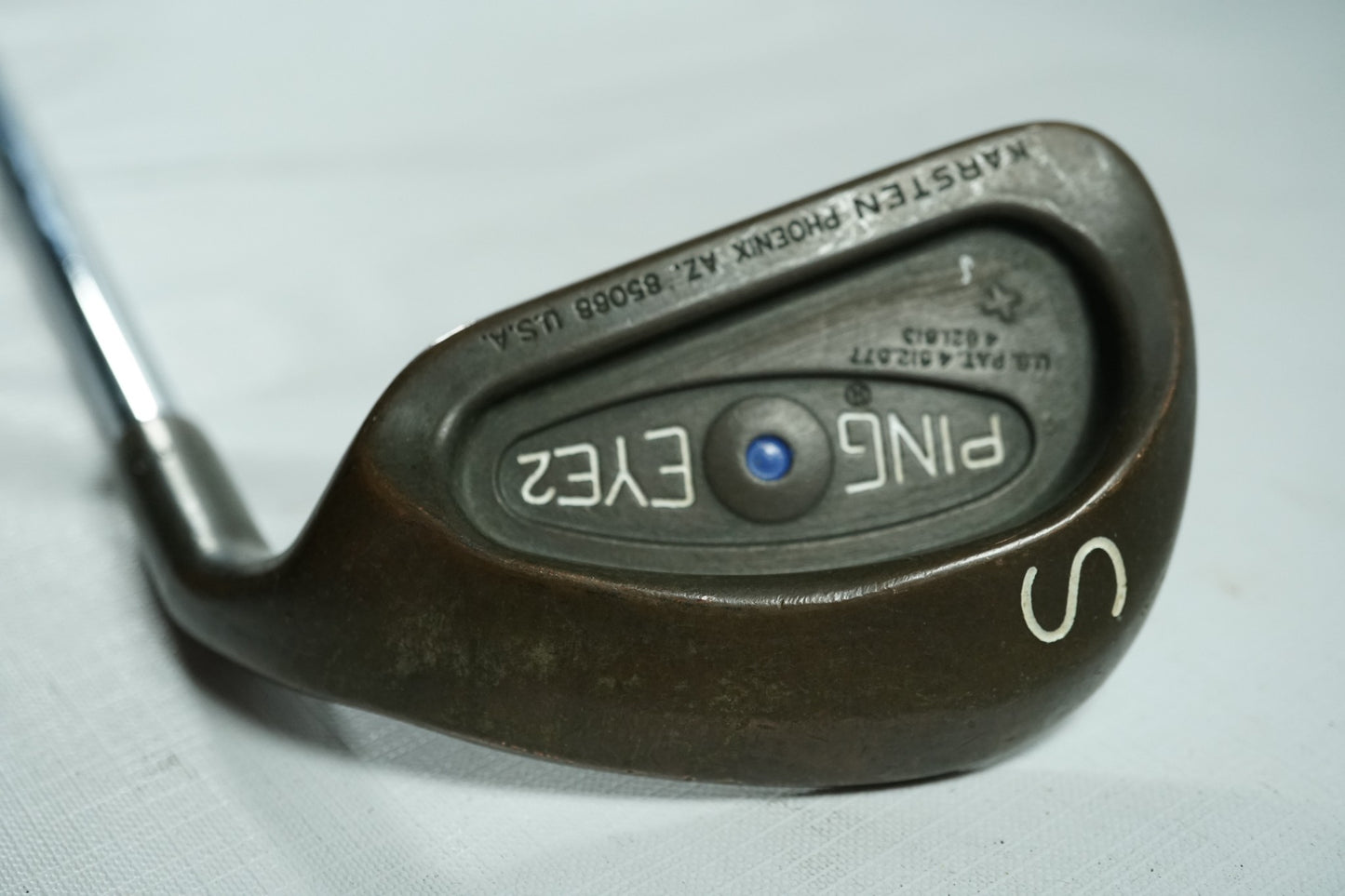 Ping Eye 2 BeCu Sand Wedge / Blue Dot / Stiff Flex Steel Shaft