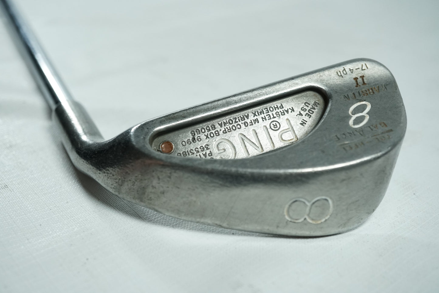 Ping Karsten 2 8 Iron / Stiff Flex Steel Shaft