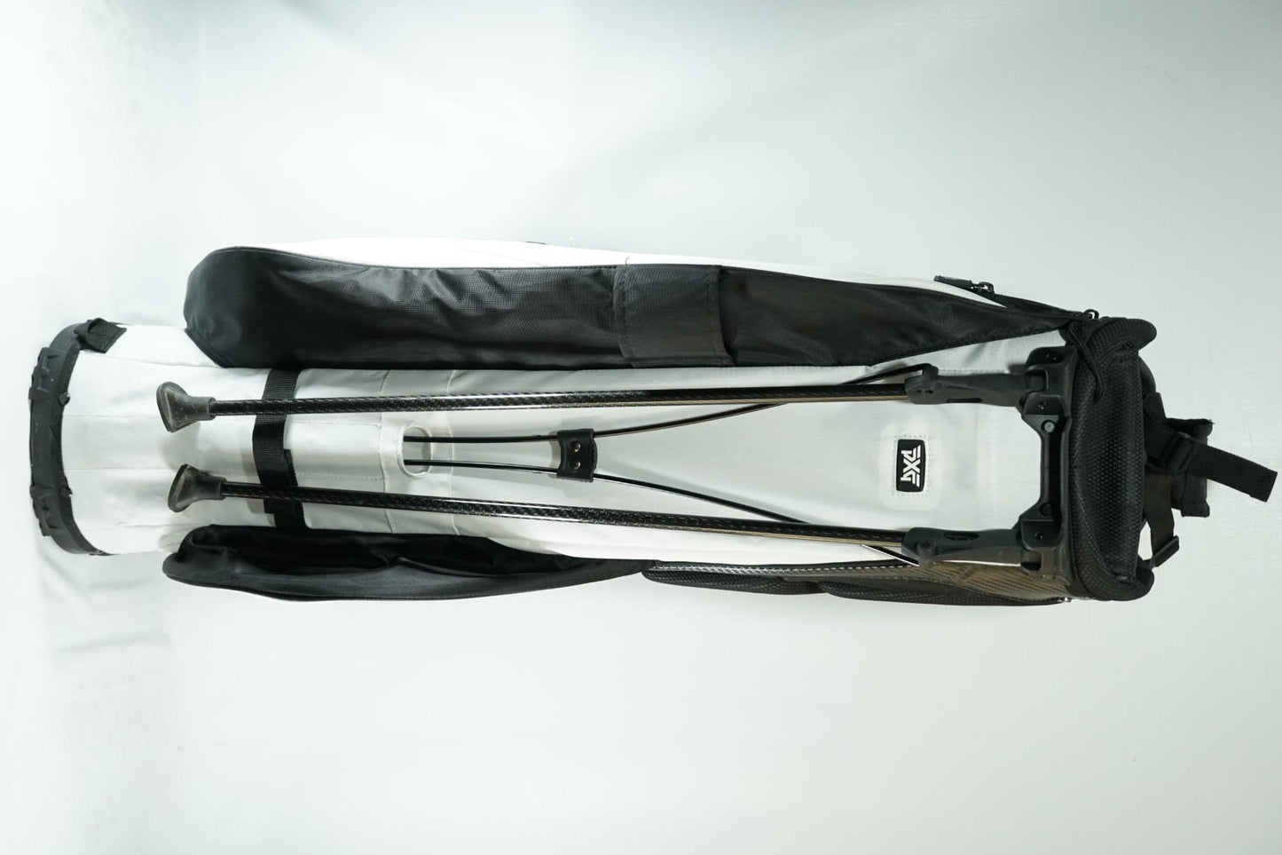 PXG Golf Stand Bag / White and Black / With Rainhood