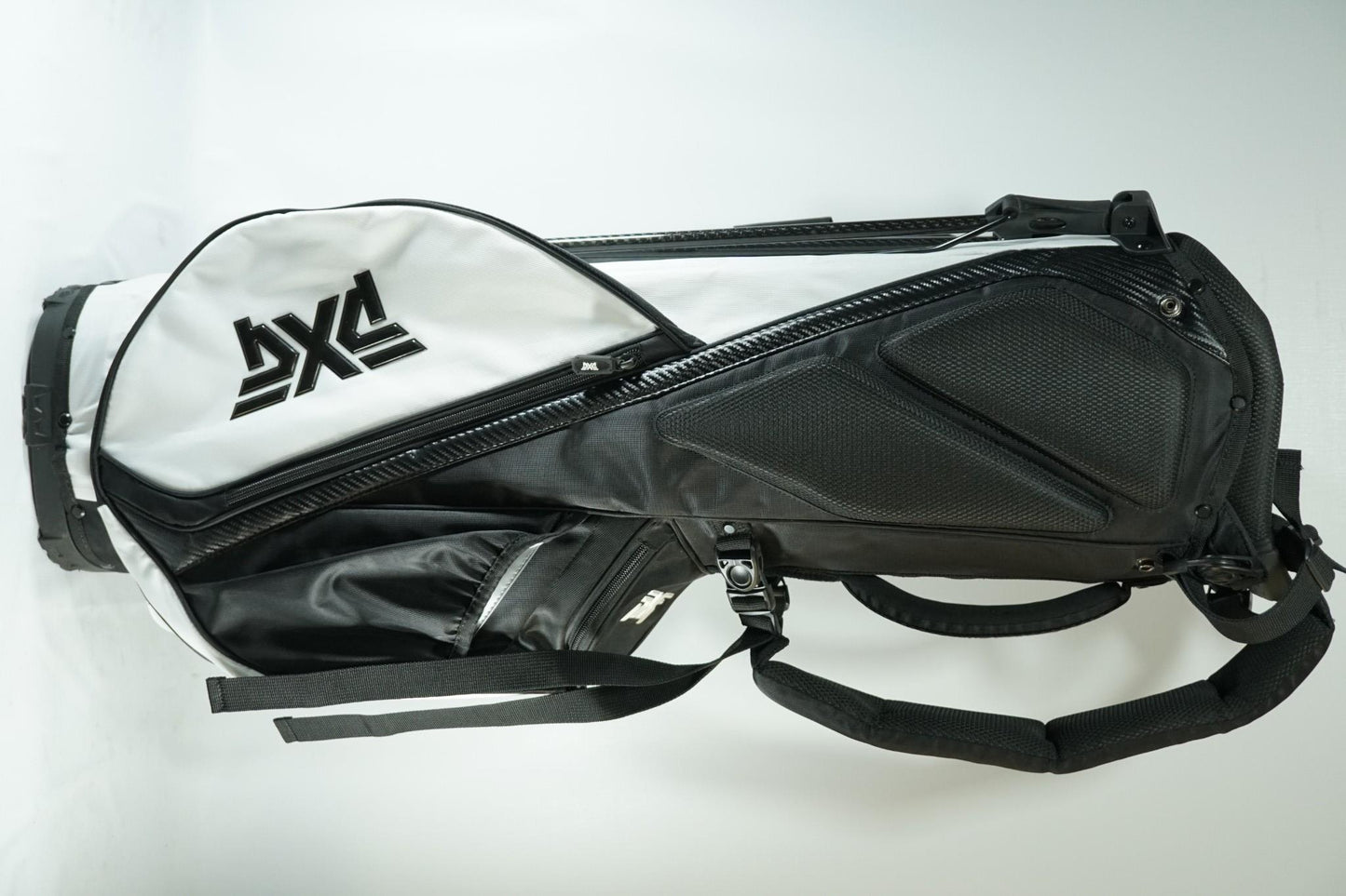 PXG Golf Stand Bag / White and Black / With Rainhood