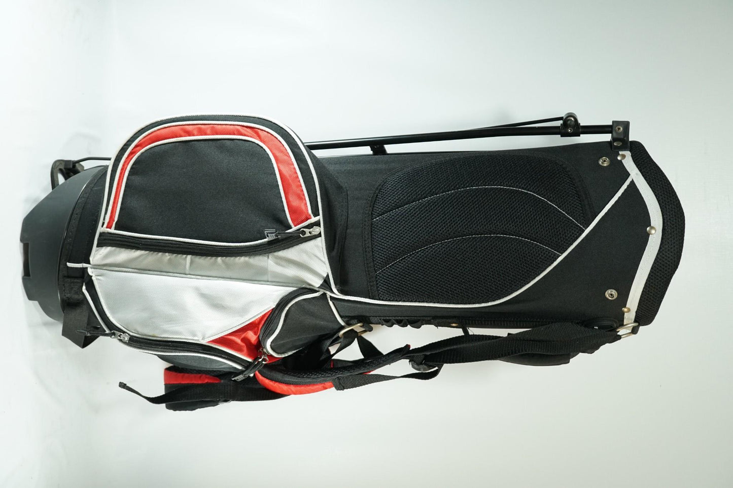 Fazer Stand Bag / Black, White and Red