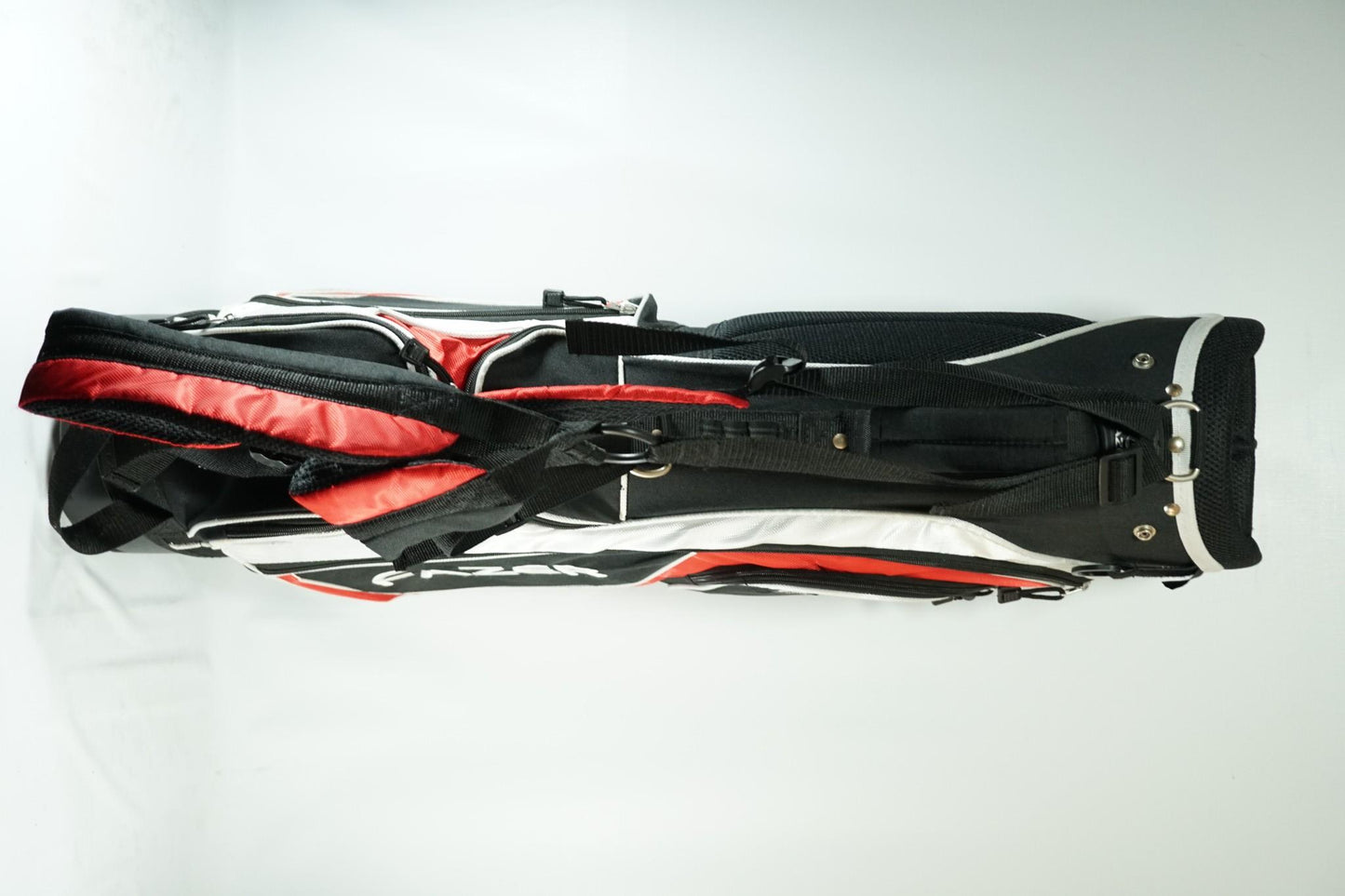 Fazer Stand Bag / Black, White and Red