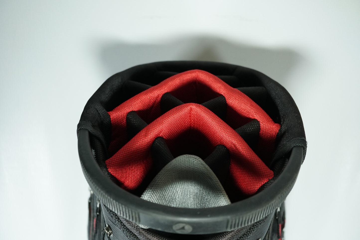 Motocaddy Lite Series Cart Bag / Black and Red / With Rainhood
