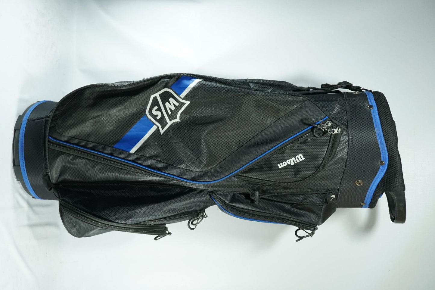 Wilson Staff Cart Bag / Black and Blue / With Rainhood