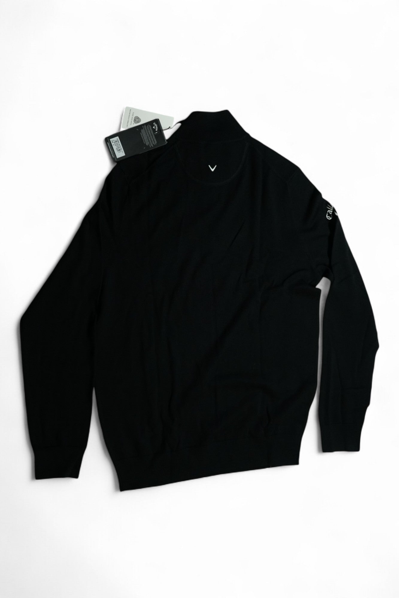 Callaway Thermal Golf Quarter Zip / Black / Small / New