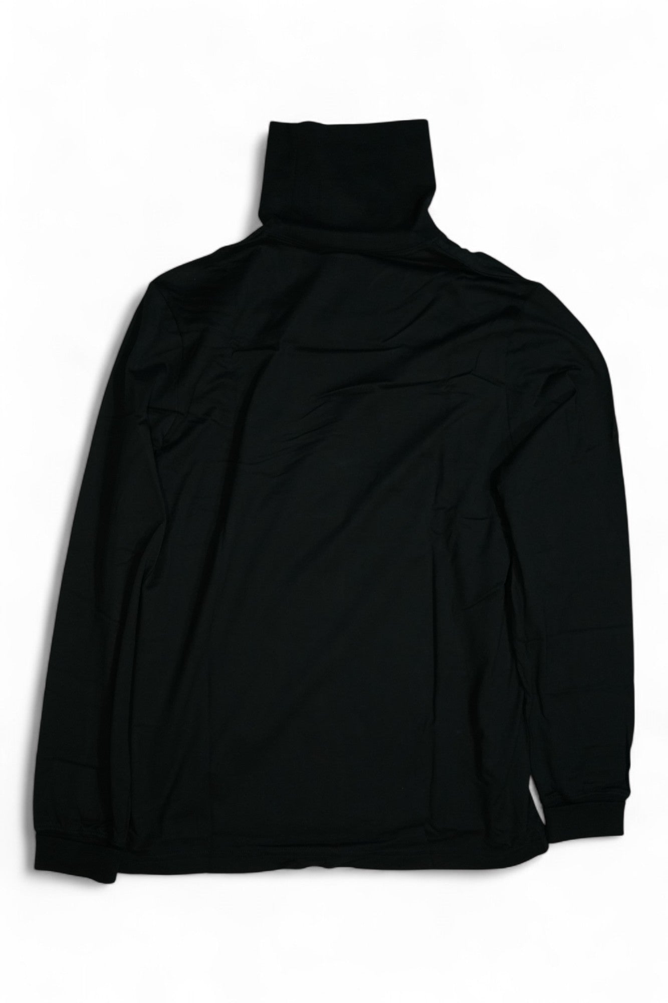 Lacoste Roll Neck Long Sleeve Shirt / Black / Size 4 Medium / New