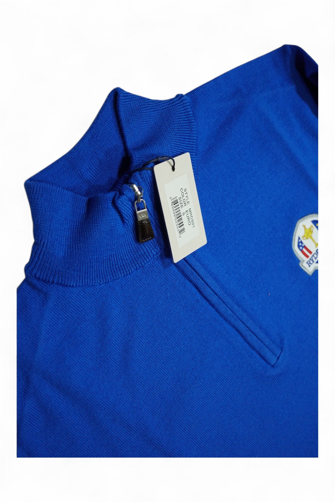 Ryder Cup Whistling Straits Golf Quarter Zip / Blue / Small / New