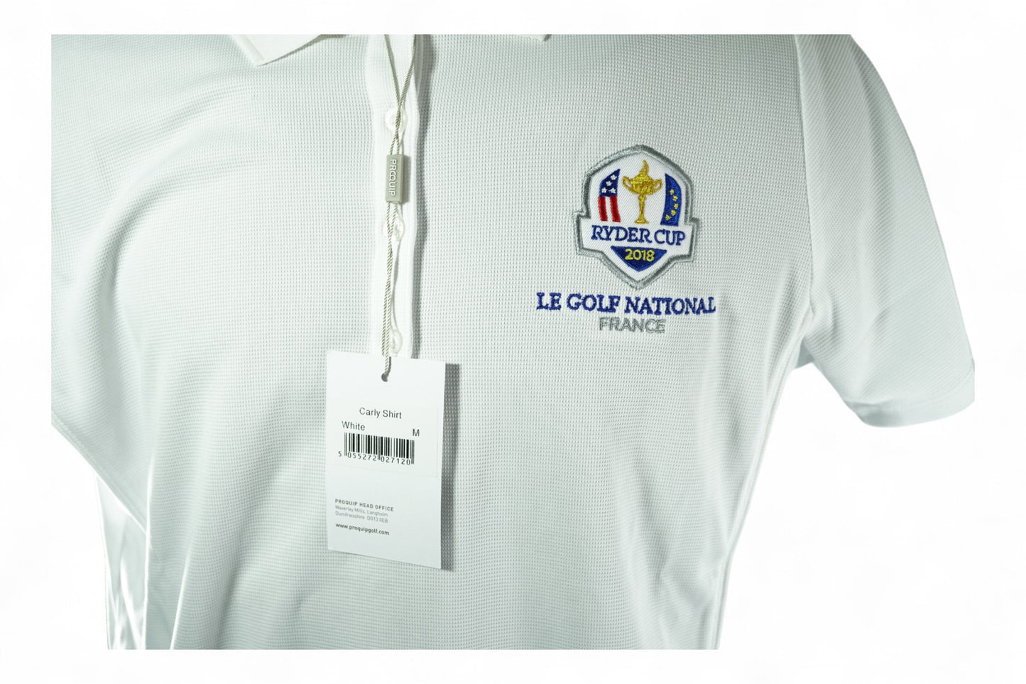 Proquip Ryder Cup Le Golf National Polo / White / Medium / New