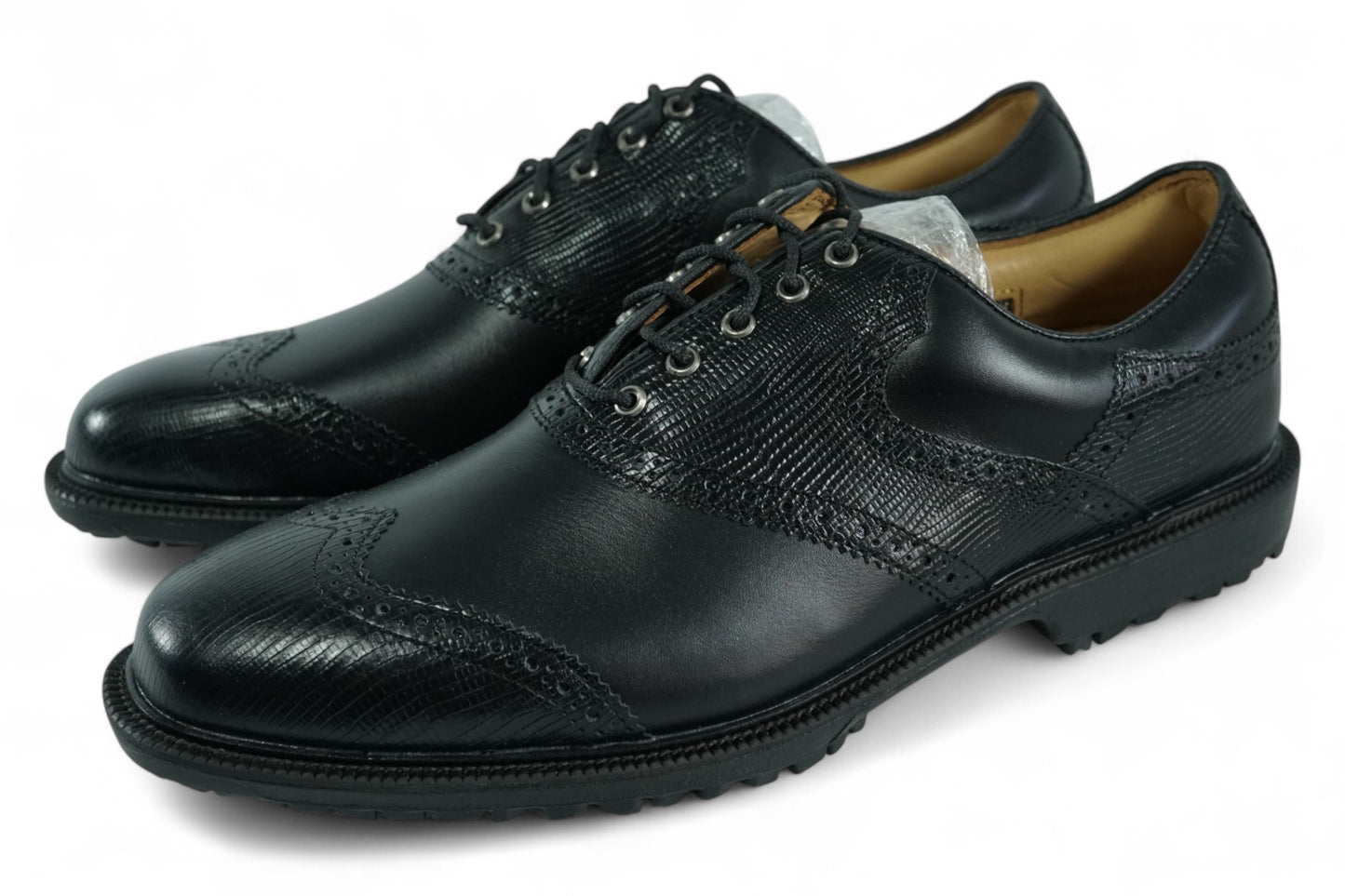 FootJoy Icon Shield Tip Golf Shoes / Black / UK 8 / New