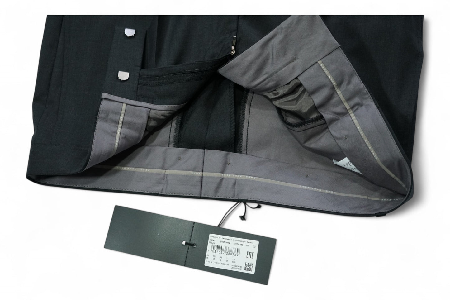 Hugo Boss Trousers / Charcoal / 32R / New