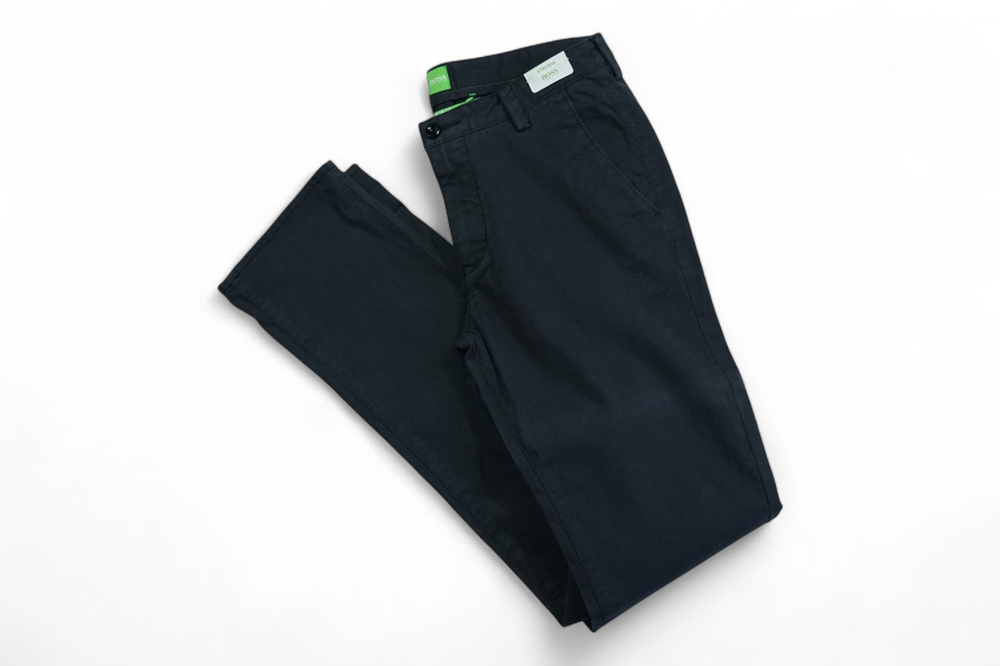 Hugo Boss Stretch Trousers / Black / 28R / New
