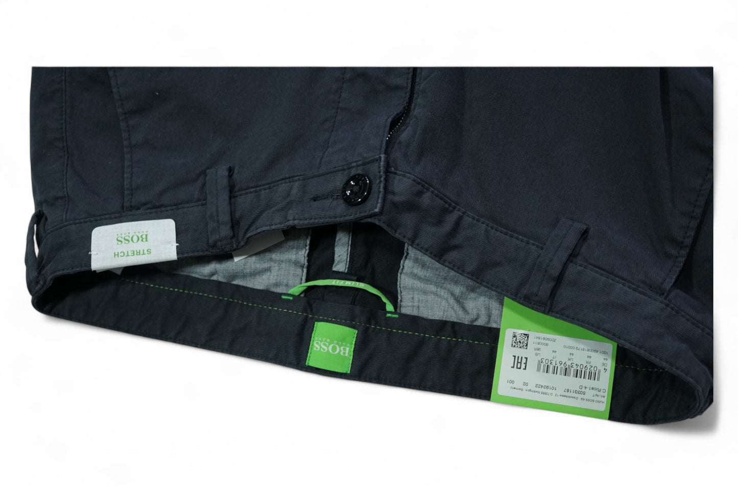 Hugo Boss Stretch Trousers / Black / 28R / New