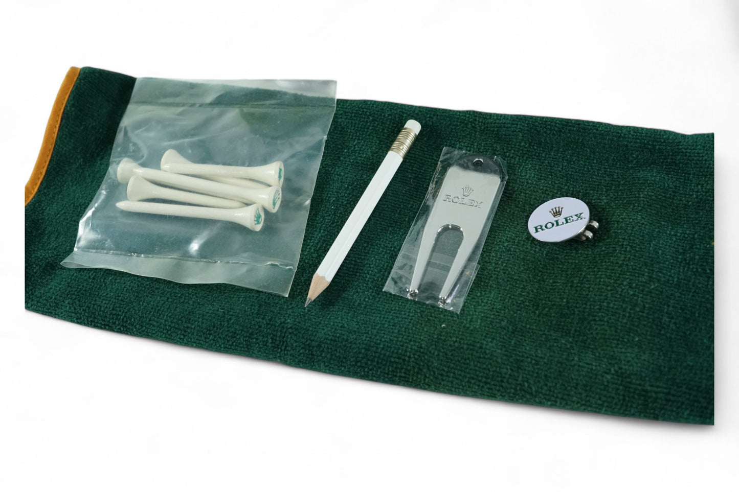 Rolex Golf Accessory Set in Pouch / New
