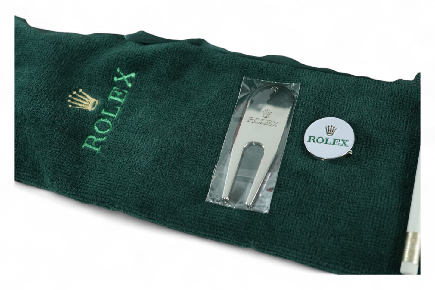 Rolex Golf Accessory Set With Golf Balls / New