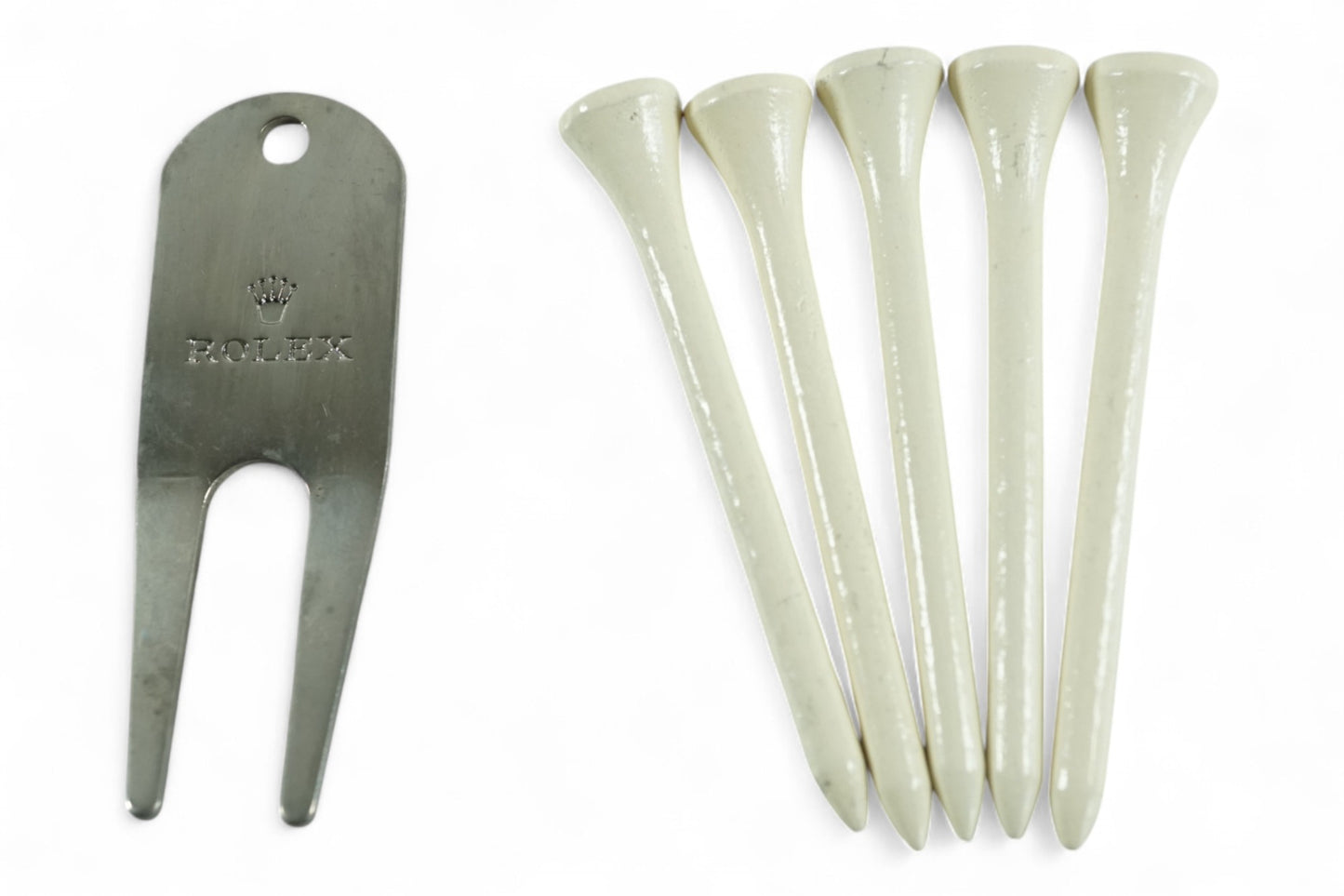 Rolex Golf Divot Tool and Tees