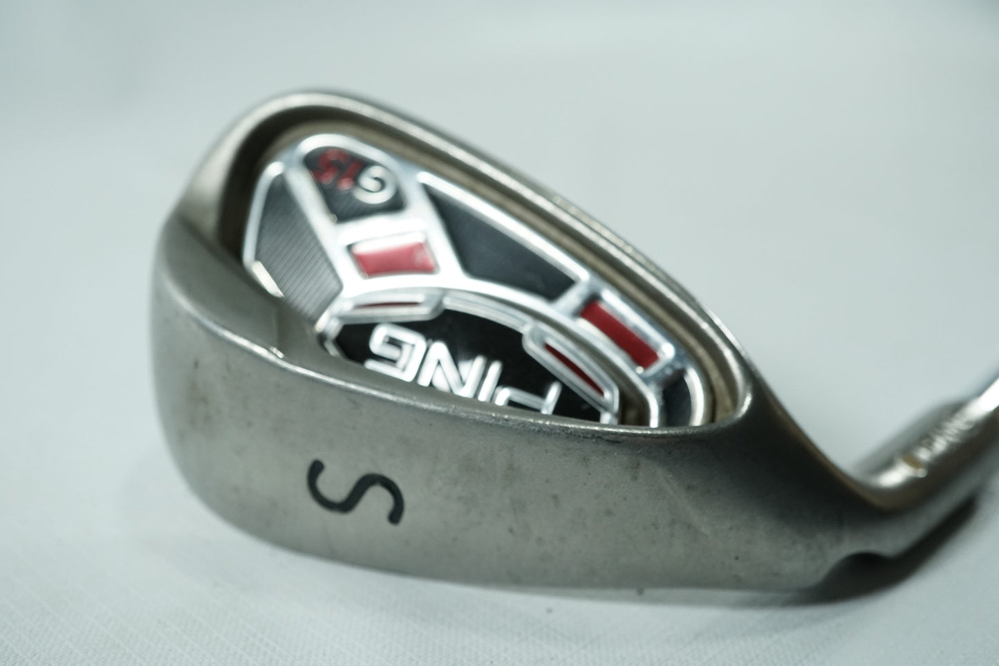 Ping G15 Sand Wedge / Gold Dot / Regular Flex Steel Shaft / Left Handed