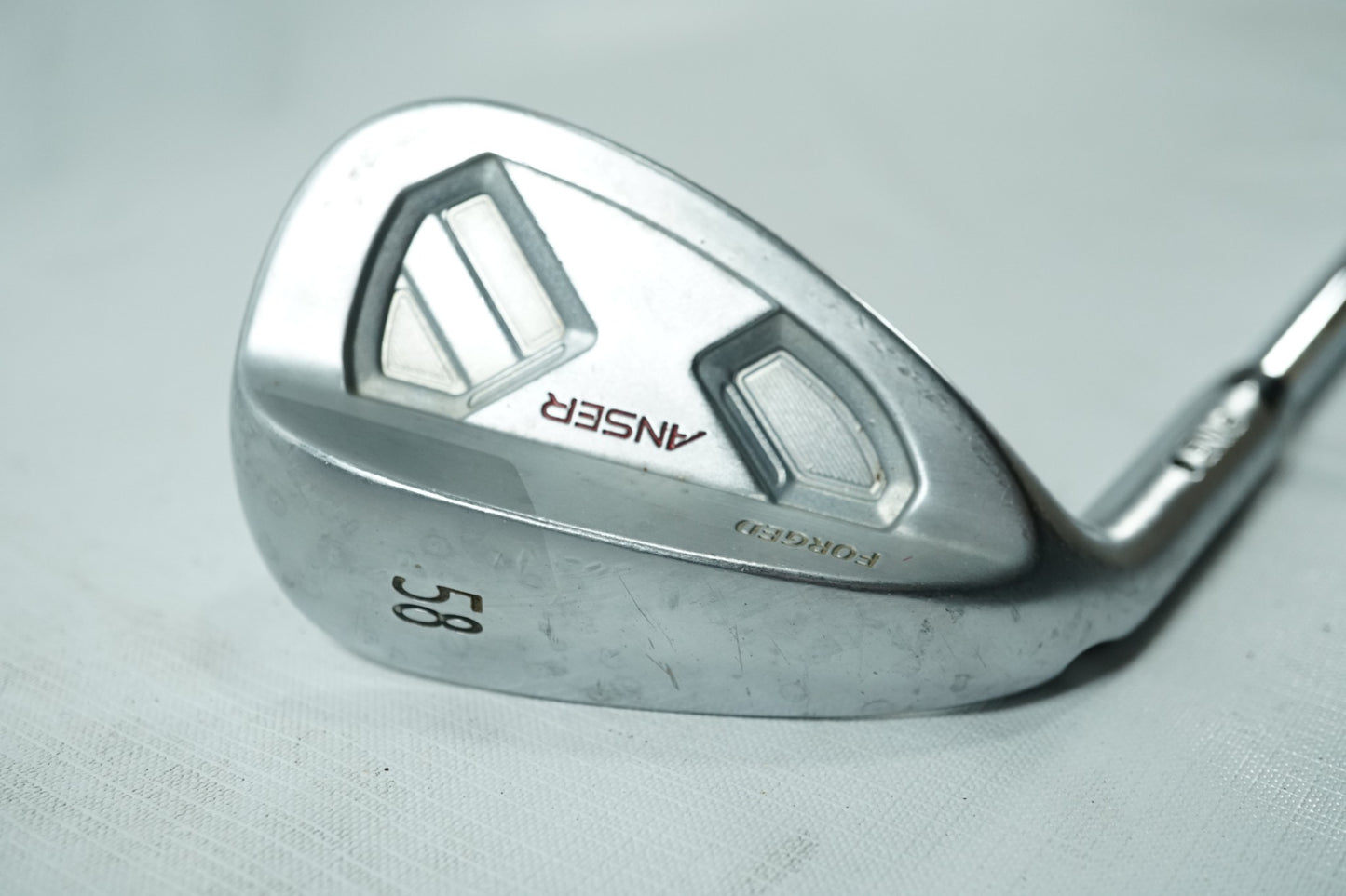 Ping Anser Forged 58° Wedge / Black Dot / Wedge Flex Steel Shaft / Left Handed