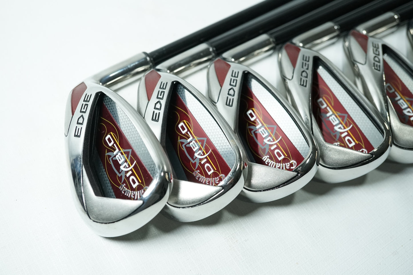Callaway Diablo Edge Irons / 5-PW / Regular Flex Graphite Shafts / 090625378