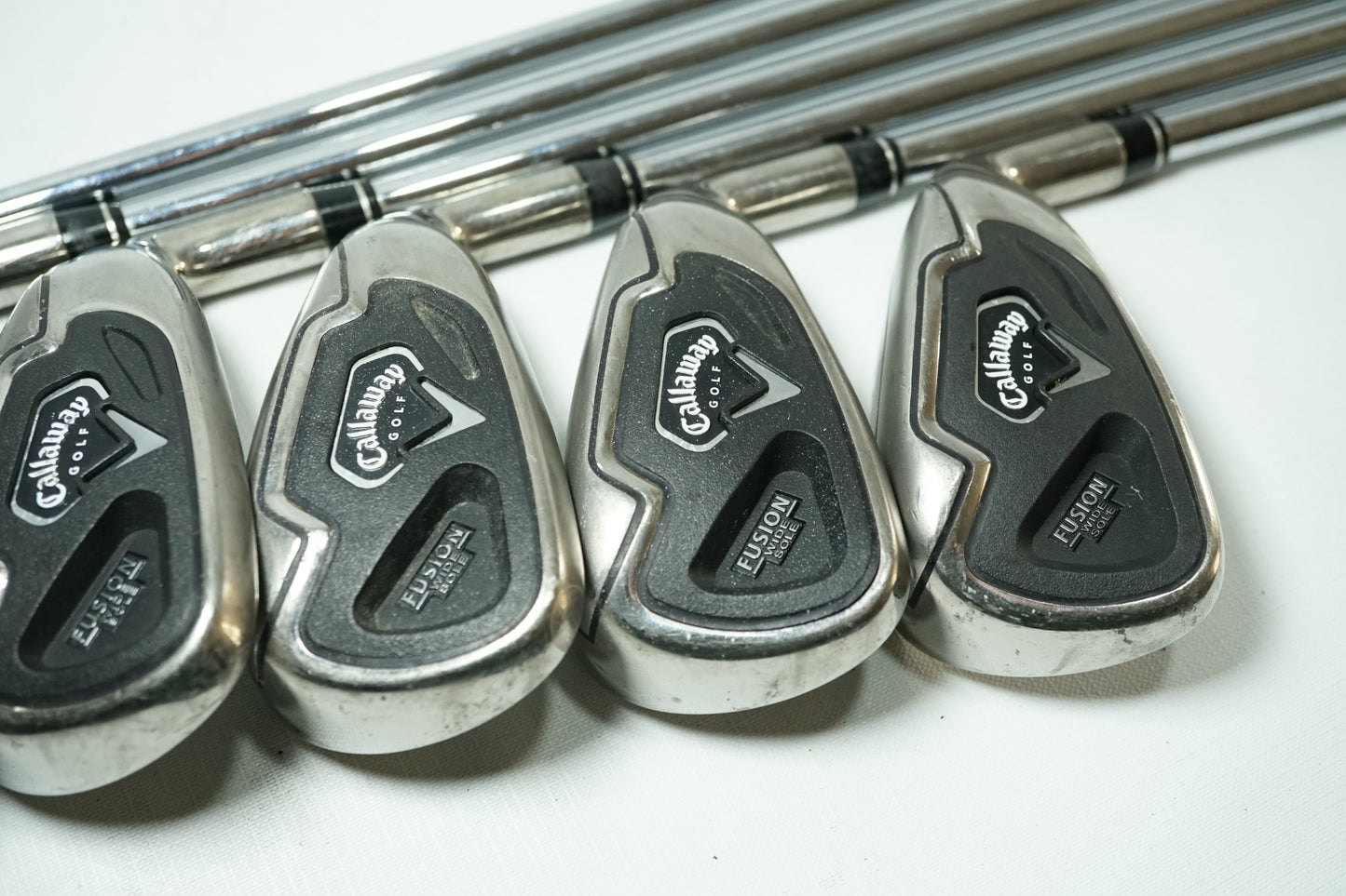 Callaway Fusion Wide Sole Irons / 5-PW / Uniflex Steel Shafts