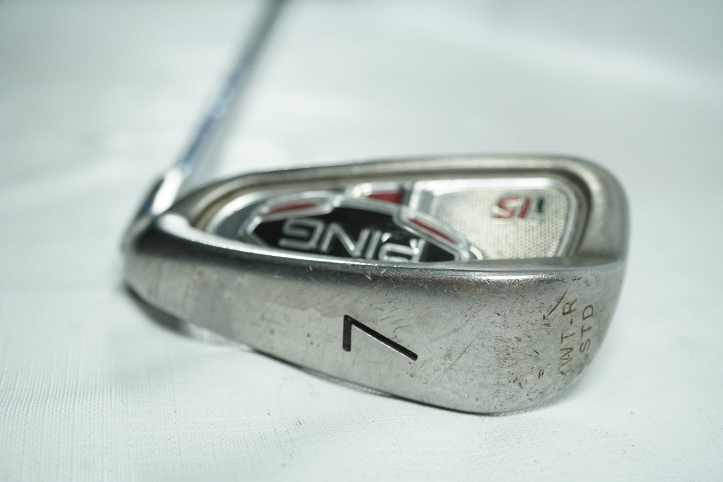 Ping i15 7 Iron / Blue Dot / Regular Flex Steel Shaft / New Grip
