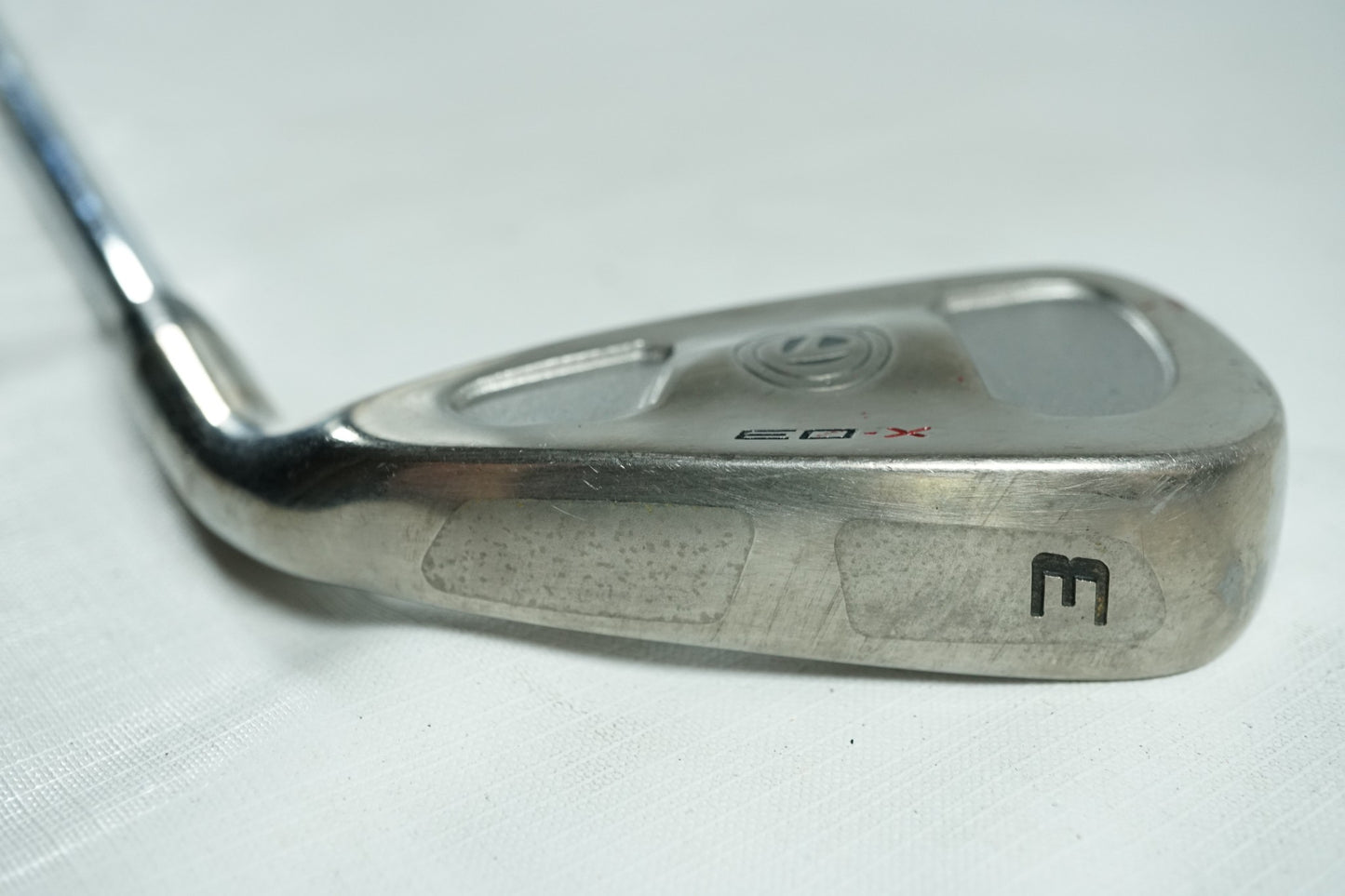 Taylormade X-03 3 Iron / Regular Flex Steel Shaft / New Grip