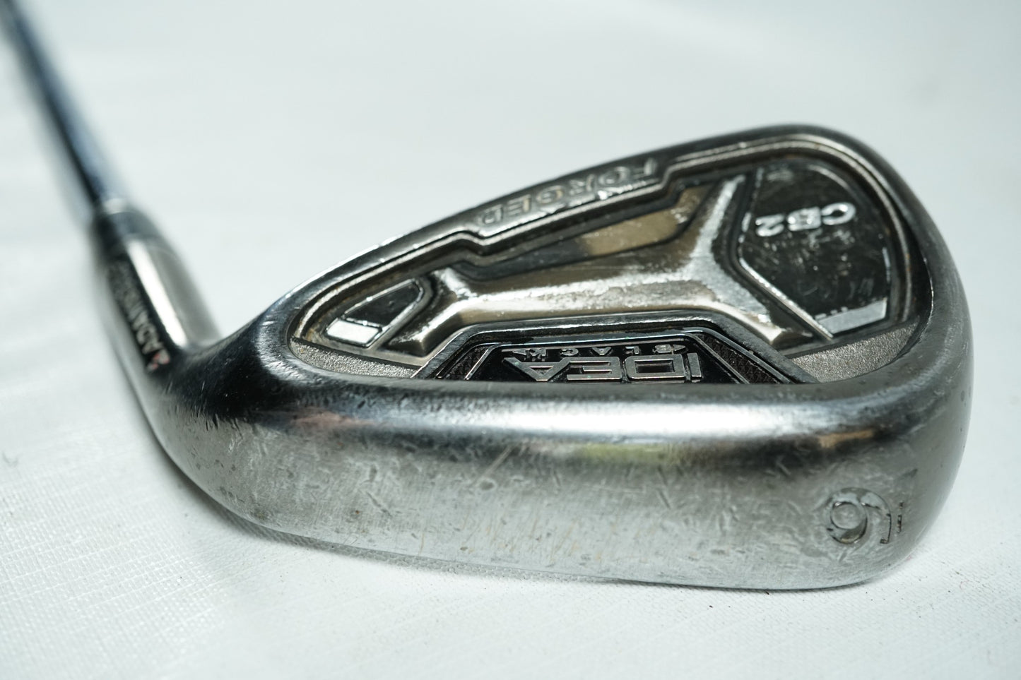Adams Idea Black Forged CB2 9 Iron / Regular Flex Steel Shaft