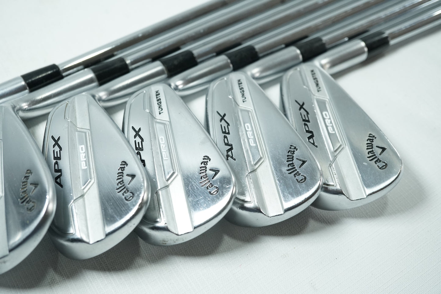 Callaway Apex Pro 21 Irons / 5-PW / Stiff Flex Steel Shafts