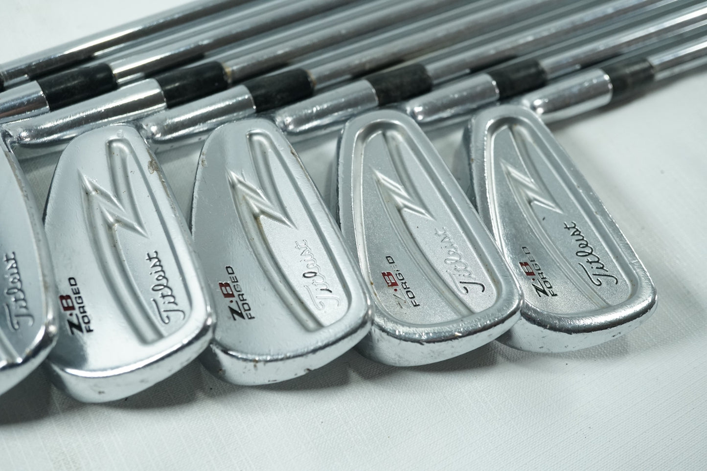 Titleist ZB Forged Irons / 4-PW / Stiff Flex Steel Shafts