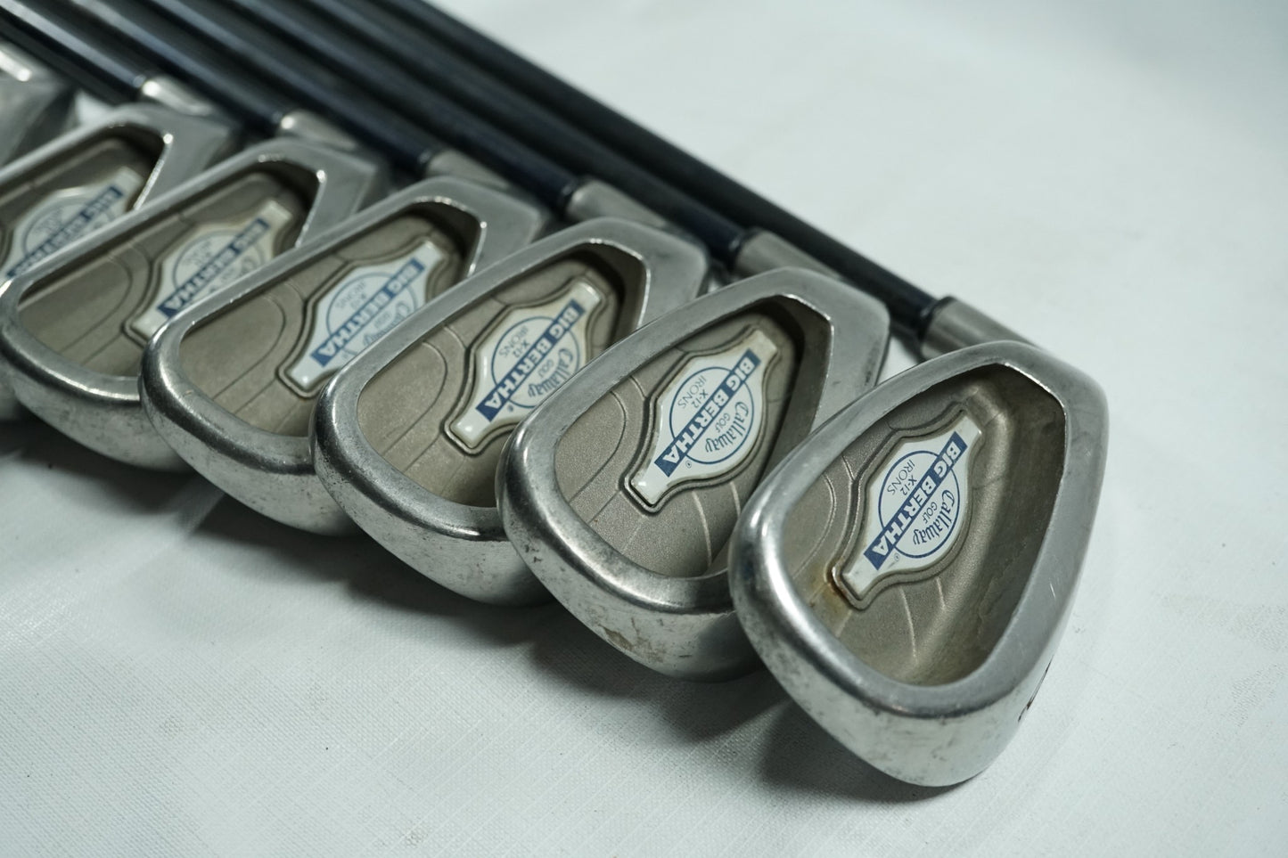 Callaway Big Bertha X12 Irons / 3-PW / Regular Flex Graphite Shafts / Left Hande