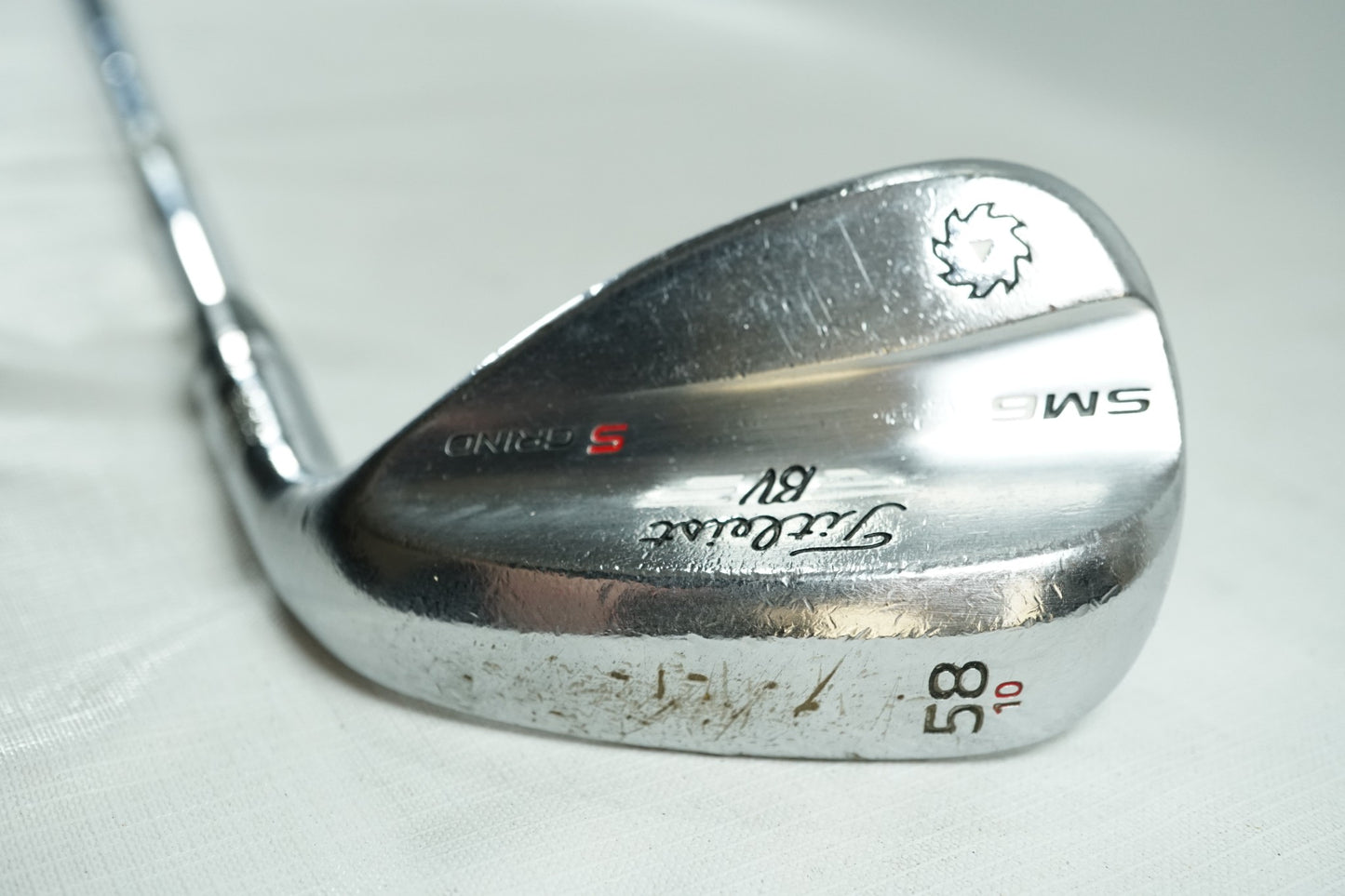 Titleist Vokey SM6 58° Lob Wedge / Wedge Flex Steel Shaft / 040725407