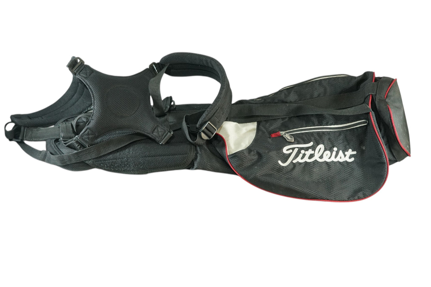 Titleist Golf Lightweight Carry Bag / Black and Red