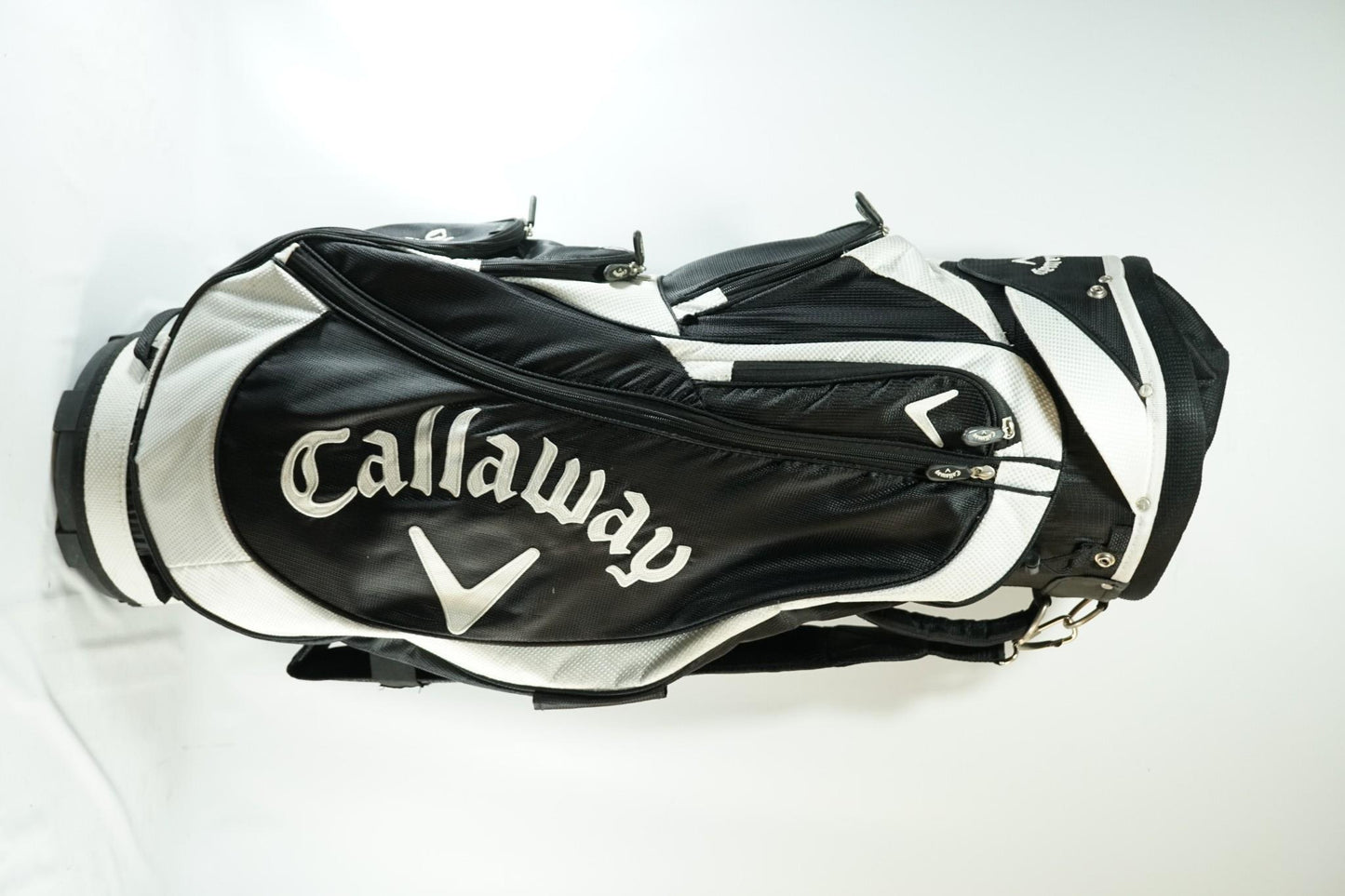 Callaway Cart Bag / Black and White / With Rainhood