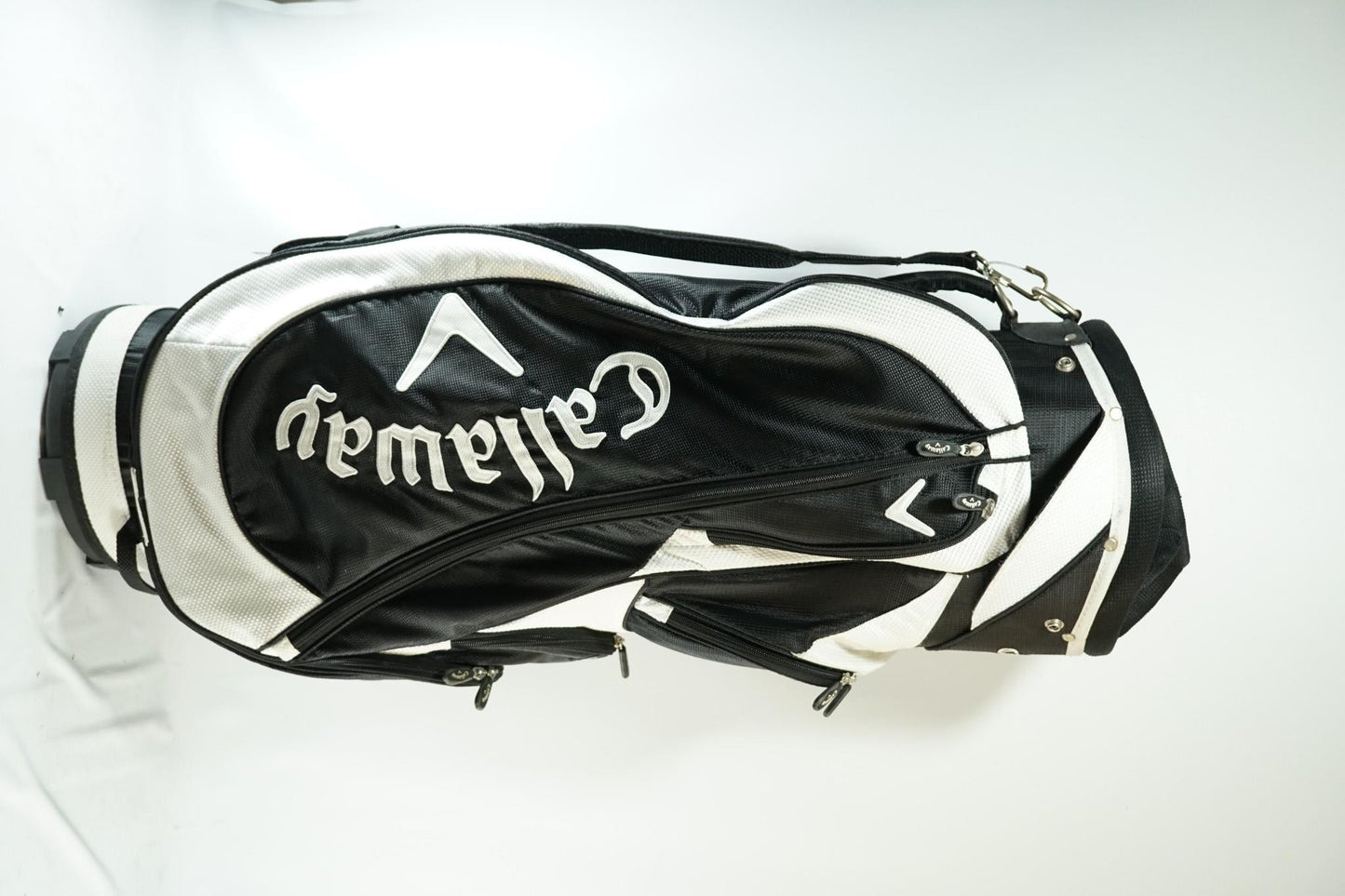 Callaway Cart Bag / Black and White / With Rainhood