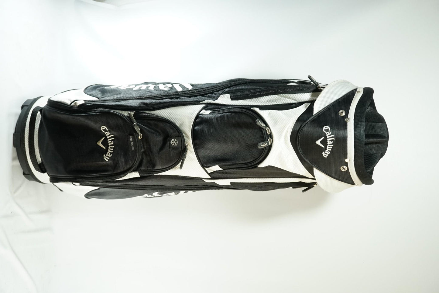 Callaway Cart Bag / Black and White / With Rainhood