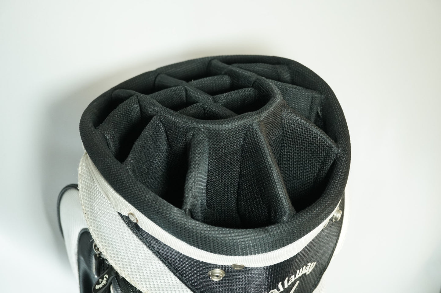 Callaway Cart Bag / Black and White / With Rainhood