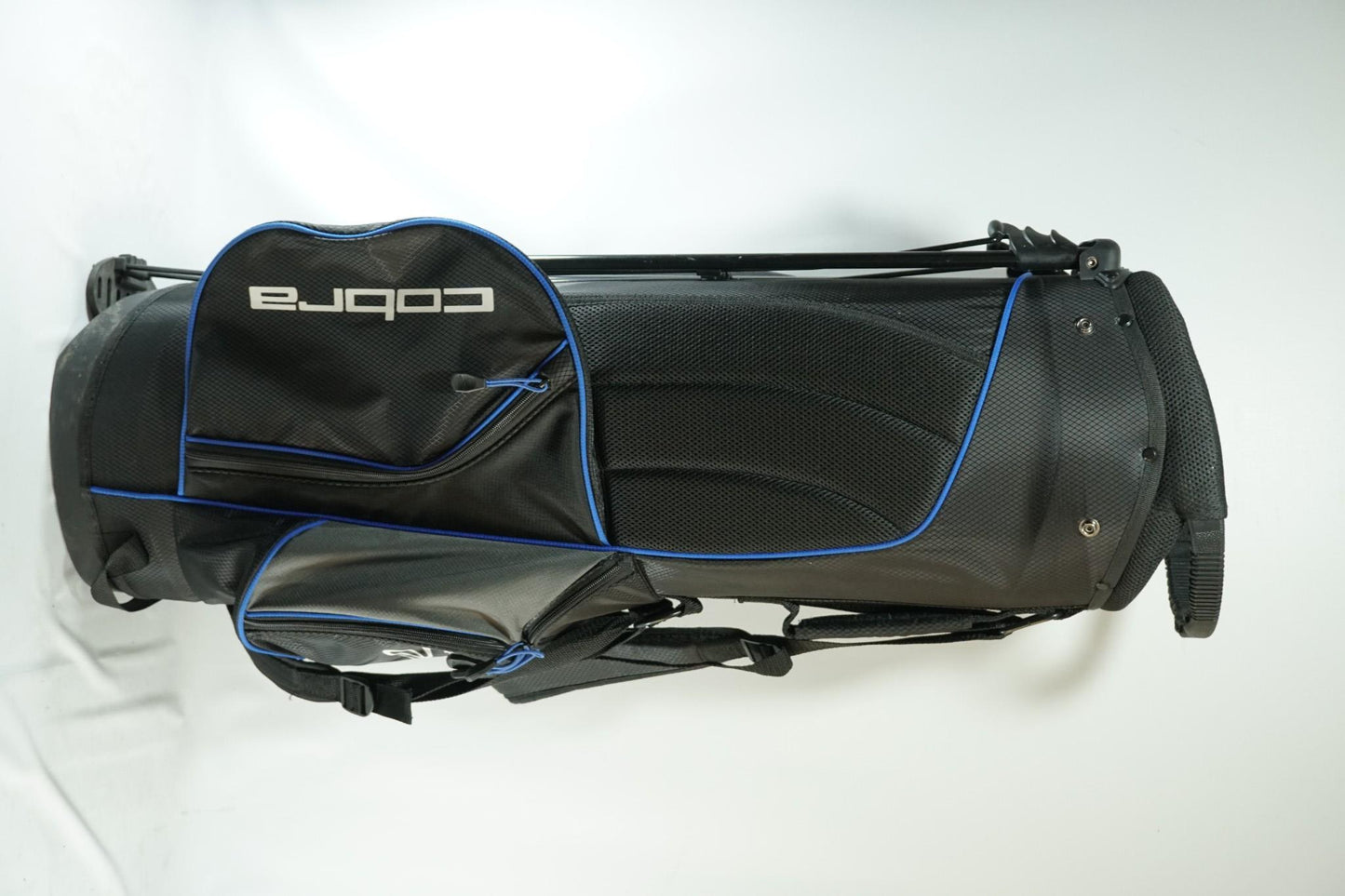 Cobra Stand Bag / Black and Blue / With Rainhood