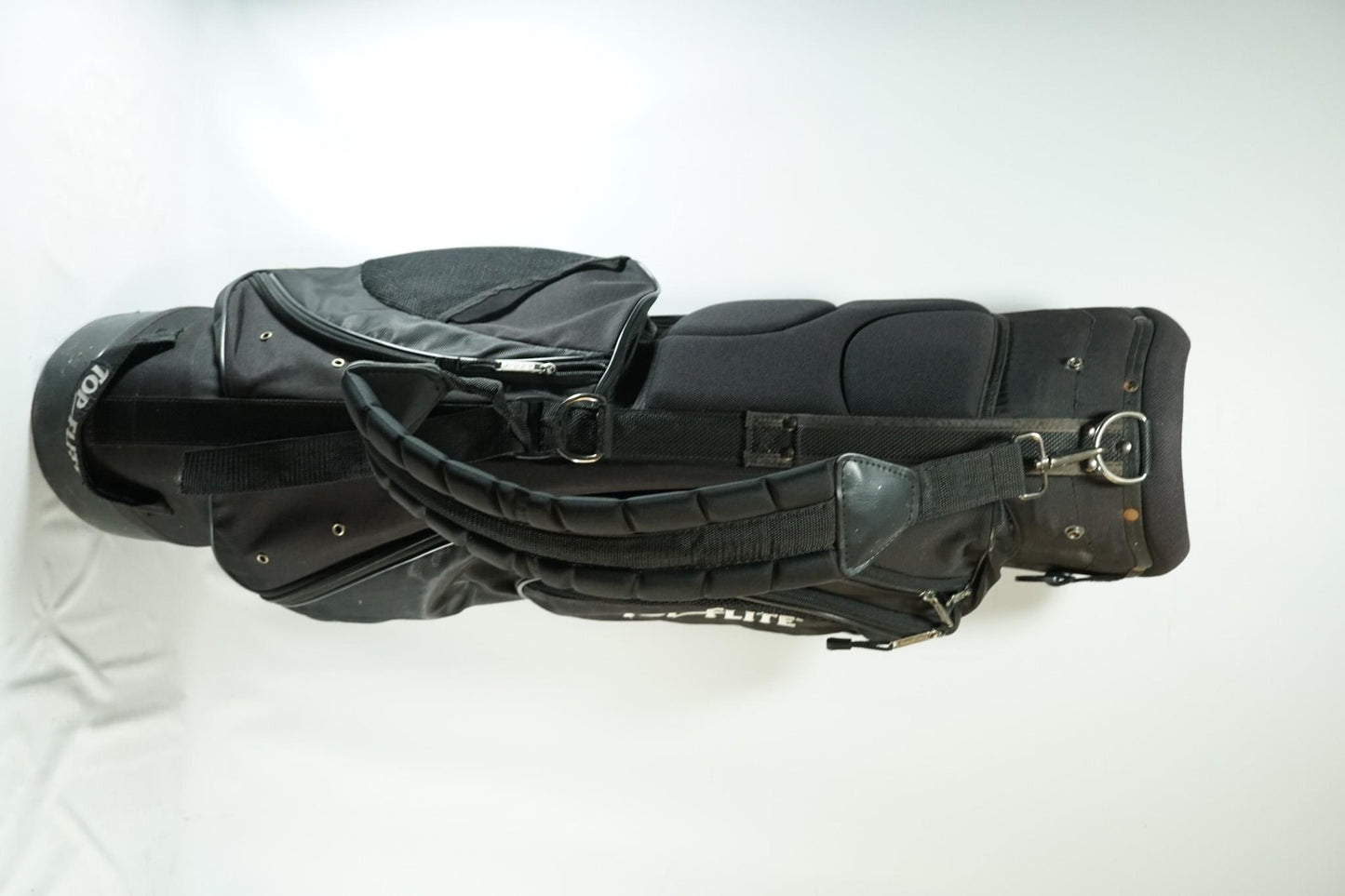 Top Flite Stand Bag / Black / With Rainhood