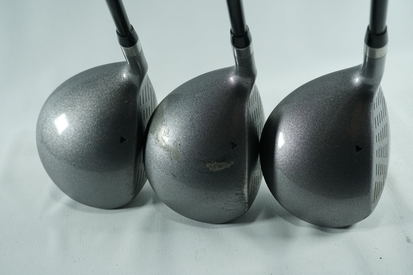 Progen Full Bore Driver, 3 and 5 Woods / Regular Flex Graphite Shafts