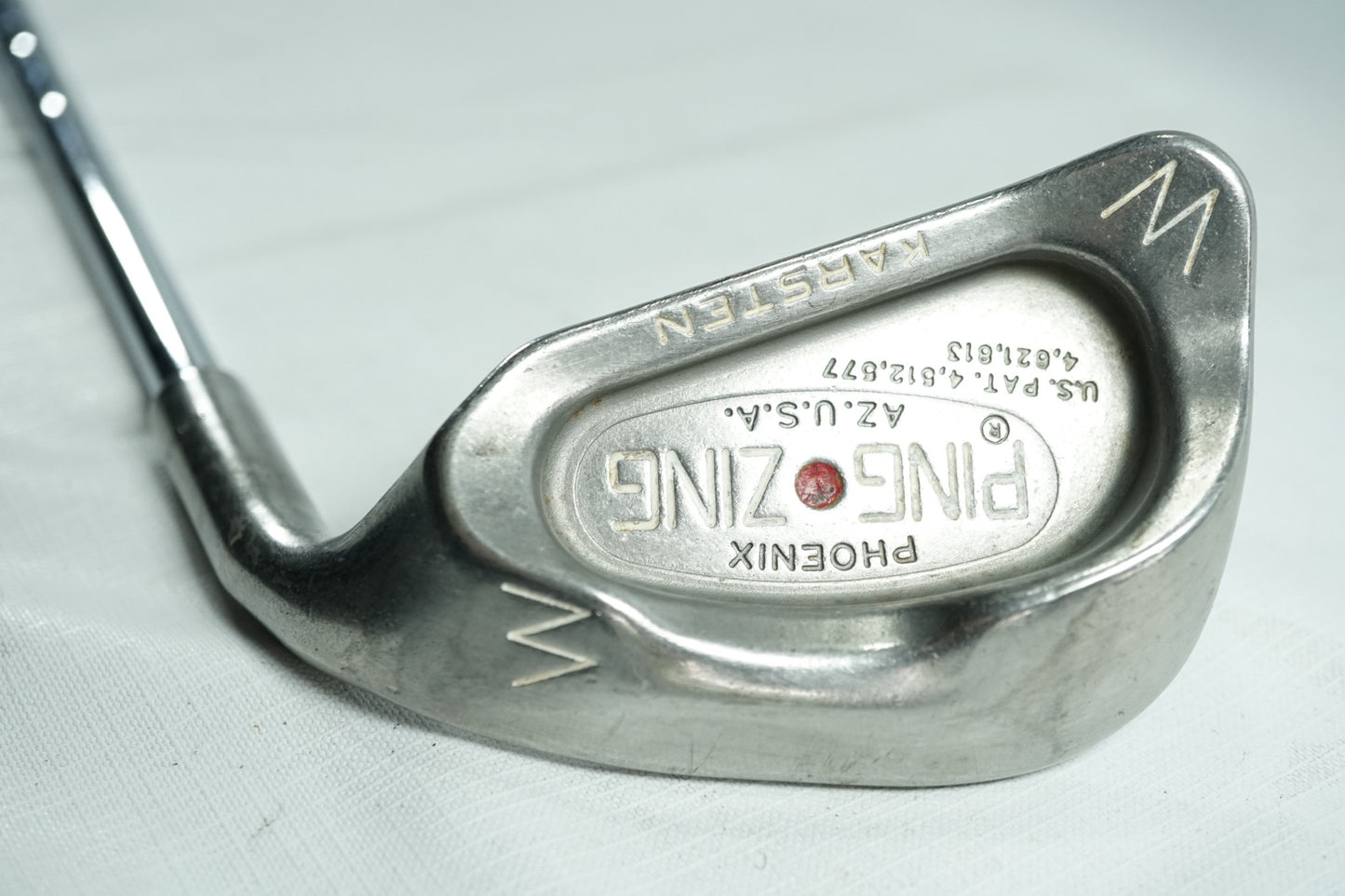 Ping Zing Pitching Wedge / Red Dot / Stiff Flex Steel Shaft
