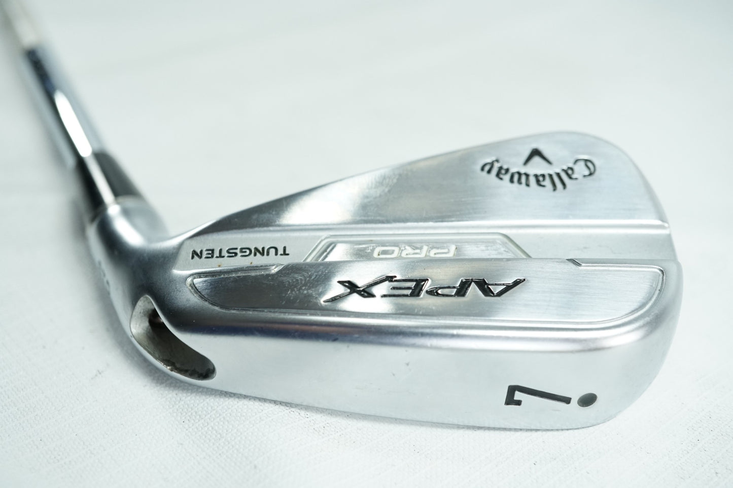 Callaway Apex Pro 2021 7 Iron / Stiff Flex Steel Shaft / Ex Demo