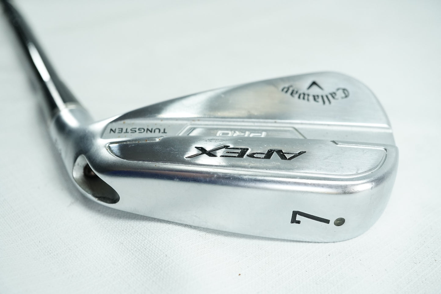 Callaway Apex Pro 2021 7 Iron / Stiff Flex Graphite Shaft / Ex Demo