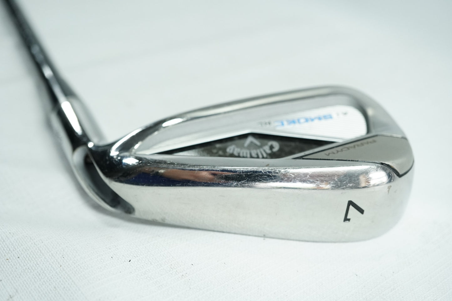 Callaway Ai Smoke HL 7 Iron / Regular Flex Graphite Shaft / Ex Demo / 260725186