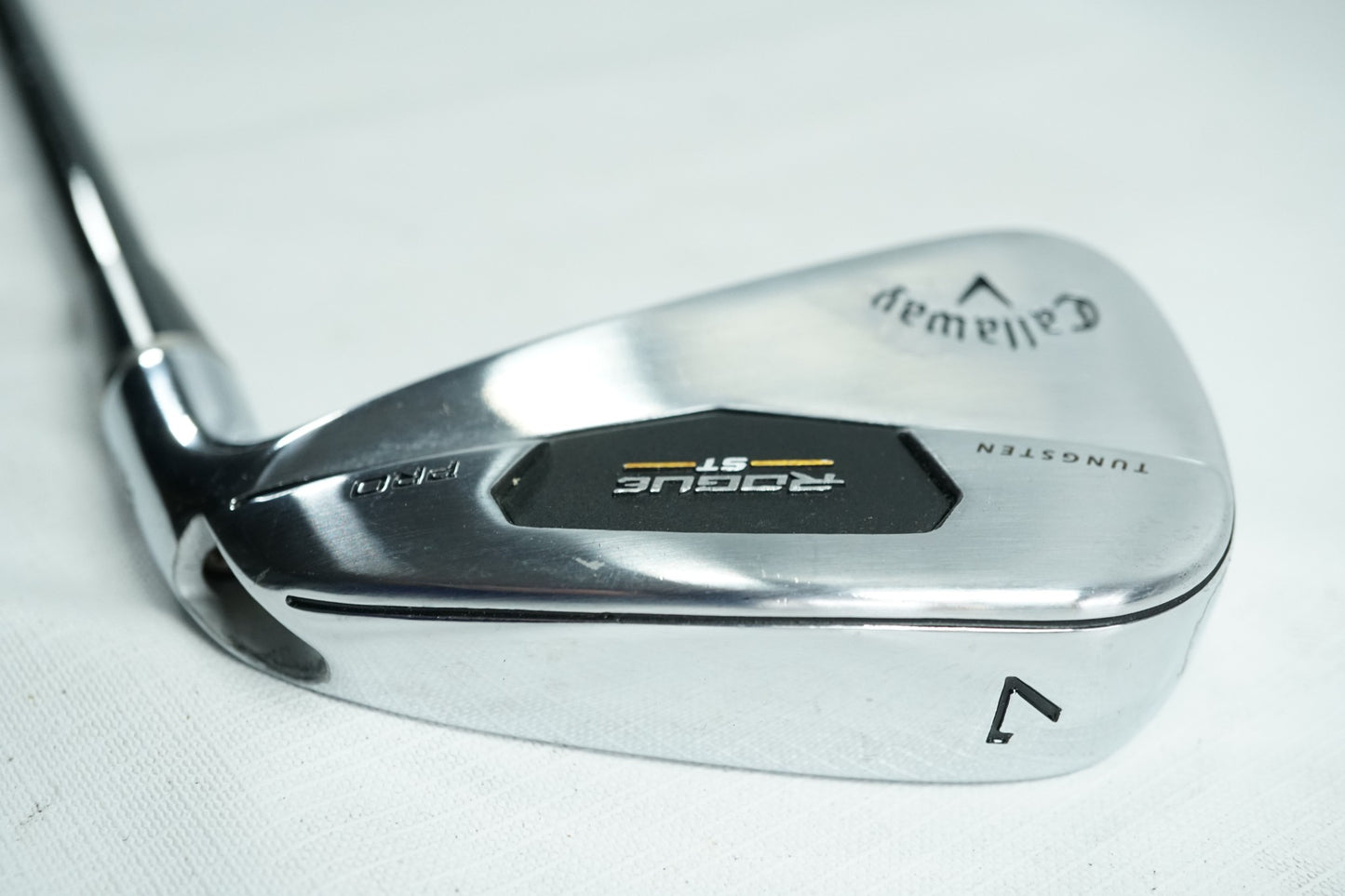 Callaway Rogue ST Pro 7 Iron / Stiff Flex Graphite Shaft / Ex Demo