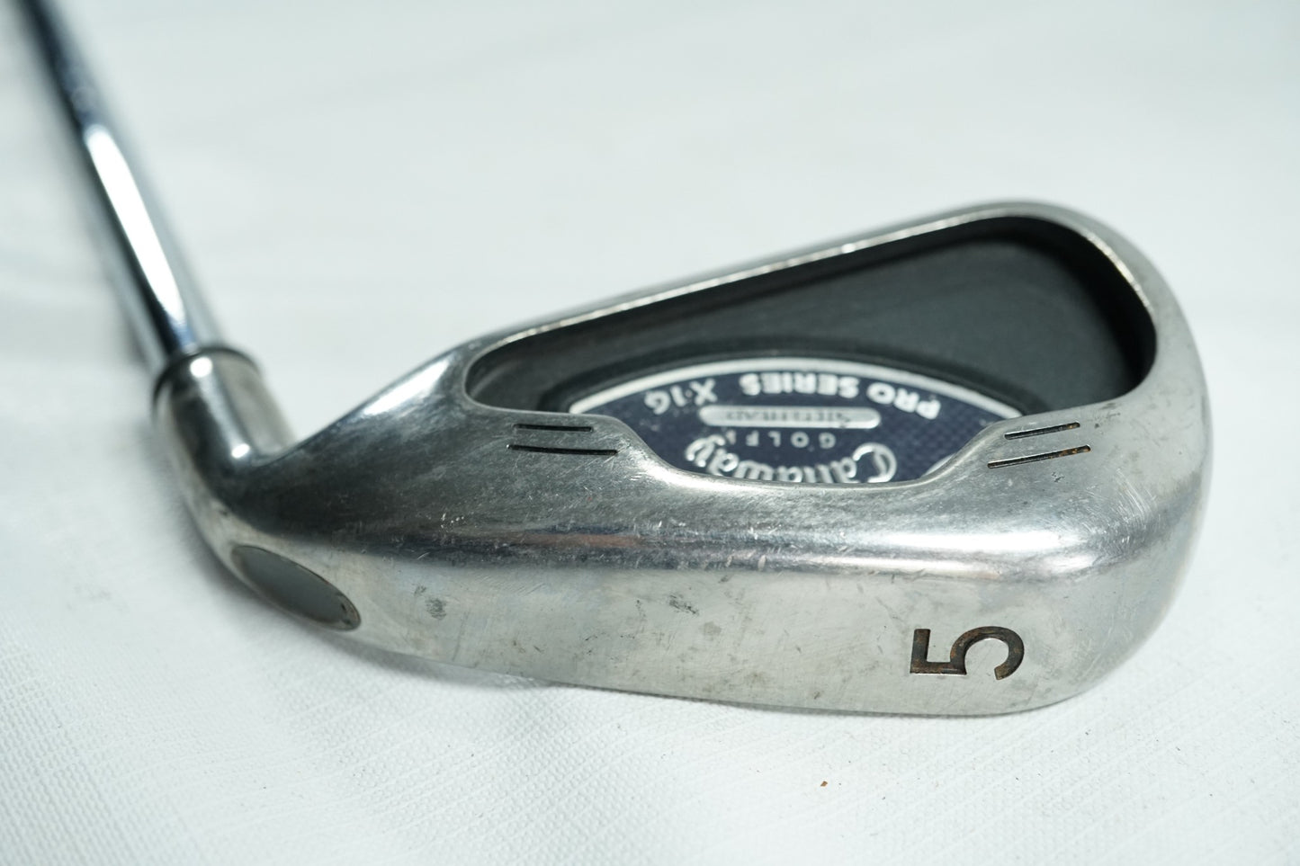 Callaway Steelhead X16 Pro 5 Iron / Stiff Flex Steel Shaft / New Grip