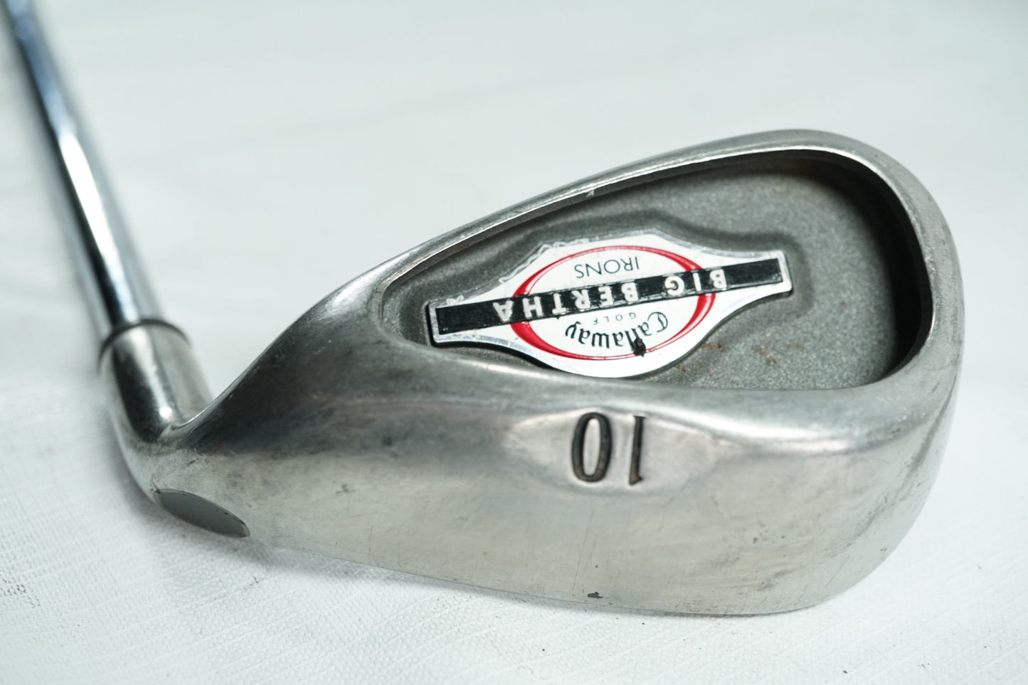 Callaway Big Bertha 2002 10 Iron / Uniflex Steel Shaft / New Grip