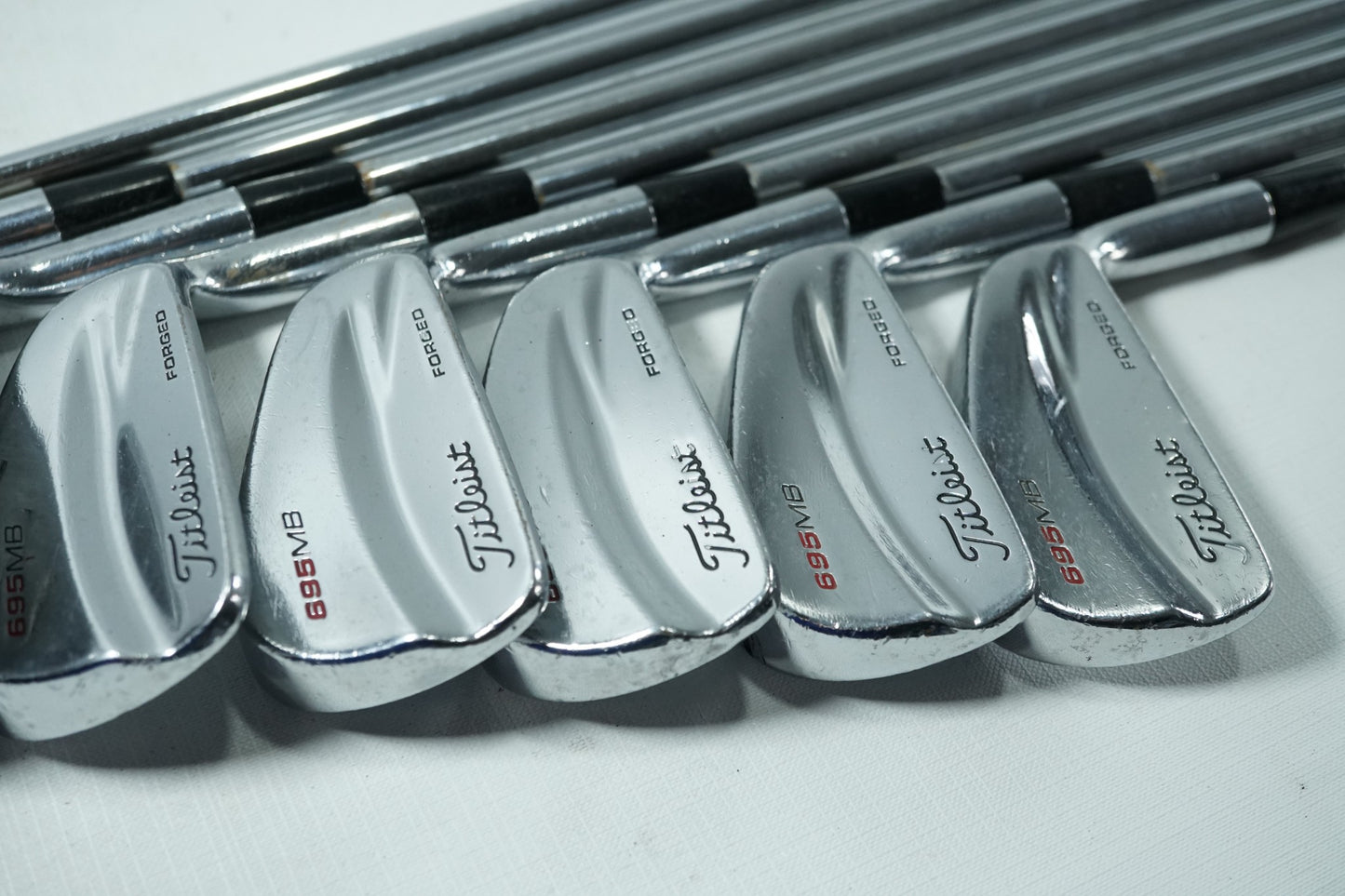 Titleist 695MB Irons / 3-PW / Stiff Flex Steel Shafts / New Grips
