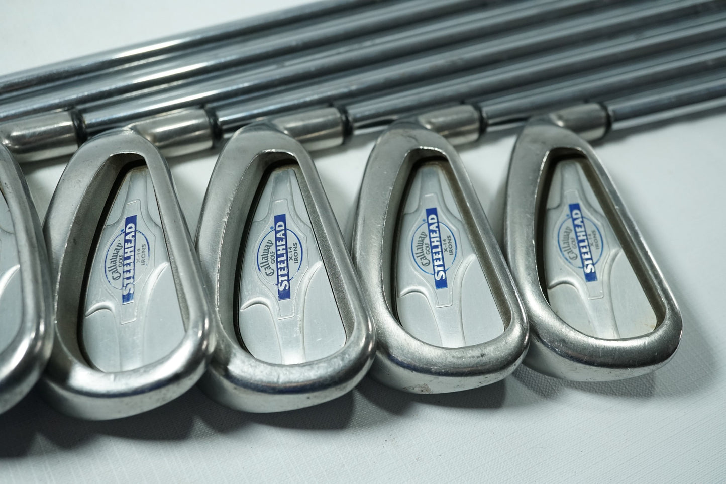 Callaway Steelhead X14 Irons / 4-PW / Uniflex Steel Shafts / New Grips
