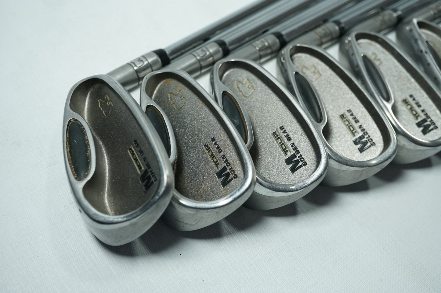 Golden Bear M Tour Irons / 3h, 4h, 5-SW / Combo Shafts / New Grips